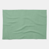 Mint groene vaste textuur theedoek (Horizontaal)