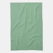 Mint groene vaste textuur theedoek (Verticaal)