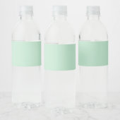 Mint Groene Water Fles Labels Waterfles Etiket (Flessen)