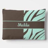 Mint Groene Zebra Strepen Patroon