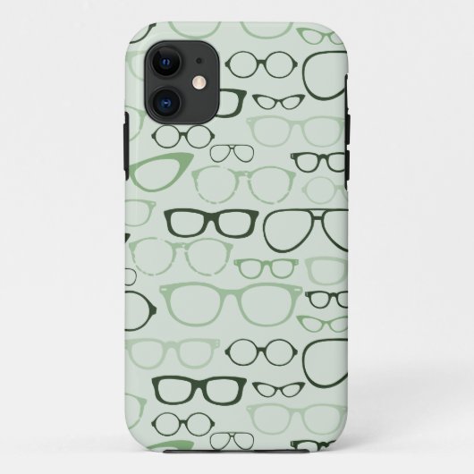 Mint Hipster glazen Case-Mate iPhone Case (Achterkant)