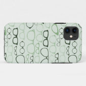 Mint Hipster glazen Case-Mate iPhone Case (Achterkant (horizontaal))