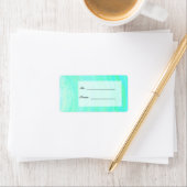 Mint Ice Blue en Black Monogram Etiket (Insitu)
