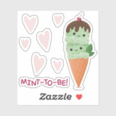 Mint Ice Cream Sticker (Vel)