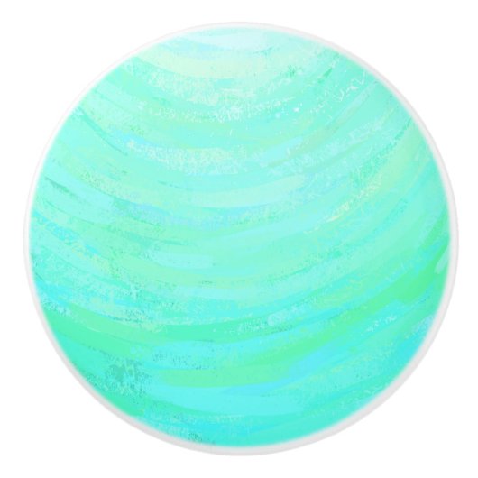 Mint Ice Keramische Knop (Voorkant)