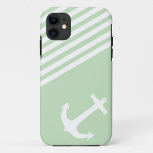 Mint Ijs Groen Nautilus iPhone 11 Hoesje