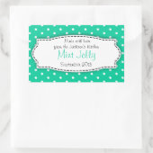Mint Jelly voedsellabel sticker (Tas)