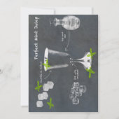 Mint Julep Cocktail Kaart (Voorkant)