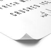 Mint Julep Cocktail Recipe Poster (Hoek)