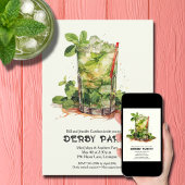 Mint Julep Derby-feest Kaart