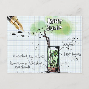 MINT JULEP DERBY INVITATION DU PARTI
