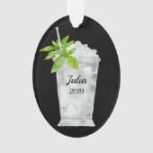 Mint Julep persoonlijk Ornament (voorkant)