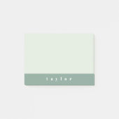Mint Kleurblok Post-it® Notes (Voorkant)