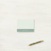 Mint Kleurblok Post-it® Notes (Op bureau)