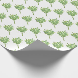 Mint kruiden botanische tuin waterverf patroon wo cadeaupapier