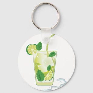 Mint & Limoen Drink Sleutelhanger