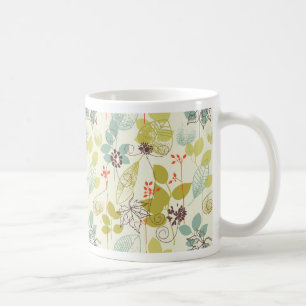 Mint n Olive Natuur Print Mok