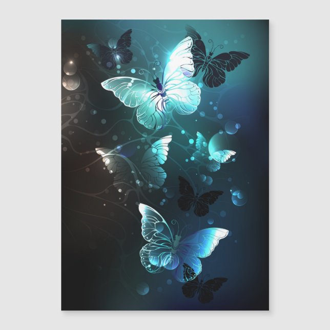 Mint Night Butterflies (Voorkant)