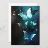 Mint Night Butterflies Aankondiging (Voorkant / Achterkant)
