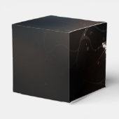 Mint Night Butterflies Bedankdoosjes (Achterkant)