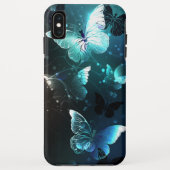 Mint Night Butterflies Case-Mate iPhone Case (Achterkant)