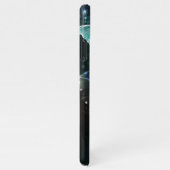 Mint Night Butterflies iPhone Hoesje (Rechterkant)