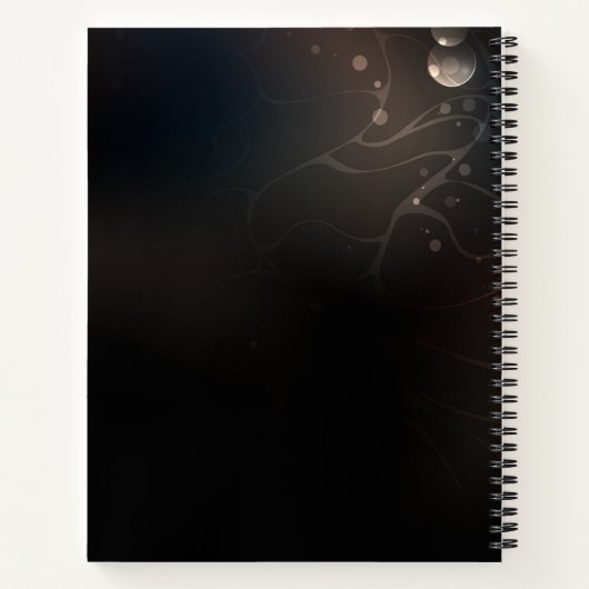 Mint Night Butterflies Notitieboek (Achterkant)