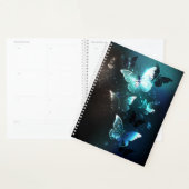 Mint Night Butterflies Planner (Display)