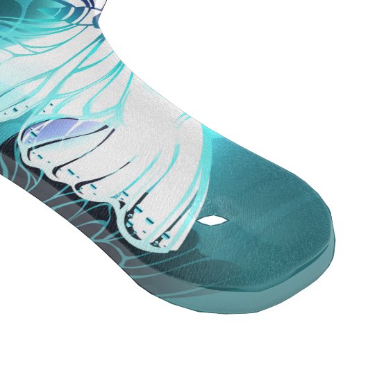 Mint Night Butterflies Snijplank (Hoek)