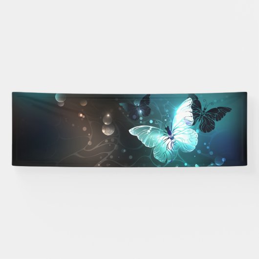 Mint Night Butterflies Spandoek (Horizontaal)