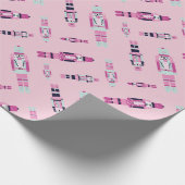 Mint Notenkraker Parade Wrapping Paper Roll Cadeaupapier (Hoek)