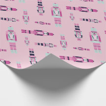 Mint Notenkraker Parade Wrapping Paper Roll
