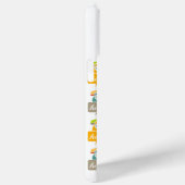 Mint Oranje Aqua Tan Retro Telefoon Hallo Case-Mate iPhone Case (Achterkant / Rechts)