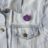 Mint Paarse Button Bridesmaid (In situ)