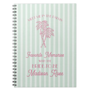 Mint Palm Springs Favoriete Herinneringen met de B Notitieboek