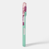 Mint Pink Blush Ice Cream Glitter Druppels Case-Mate iPhone Case (Achterkant / Rechts)
