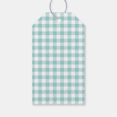 Mint Plaid Simmerpot Kit Cadeaulabel (Achterkant)