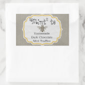 "Mint" pour être en faveur des étiquettes (Sac)