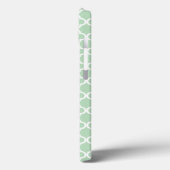 Mint Quatrefoil Case-Mate iPhone Case (Achterkant / Links)