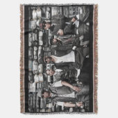 Mint Radio Throw Blanket Deken (Voorkant Verticaal)