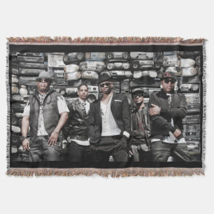 Mint Radio Throw Blanket Deken