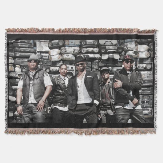 Mint Radio Throw Blanket Deken (Voorkant)