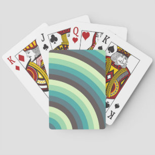 Mint Ripple Fade Pokerkaarten