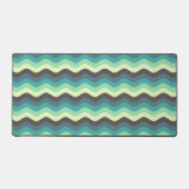 Mint Ripple Waves Desk mat (Voorkant)