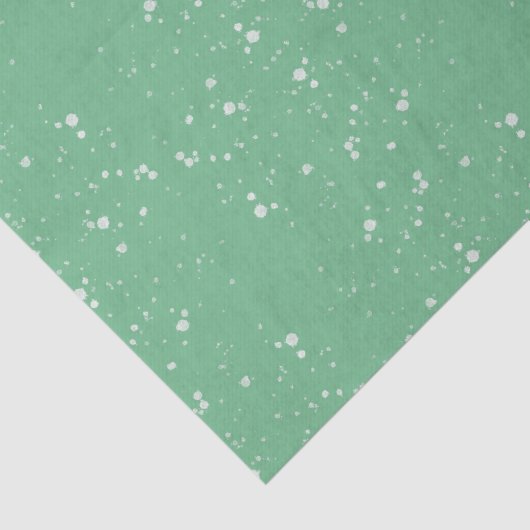 Mint Snow Tissuepapier (Detail)
