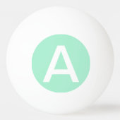 Mint Solid Color Pingpongballen (Voorkant)