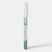 Mint & Spruce Boho Colour Flow Monogram Case-Mate iPhone Case (Achterkant / Rechts)