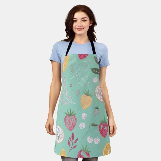 "Mint Strawberry Citrus Schort (Gedragen)