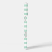 Mint stripe Case-Mate iPhone case (Achterkant / Rechts)