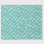 Mint Stripes Cadeaupapier (Vlak)